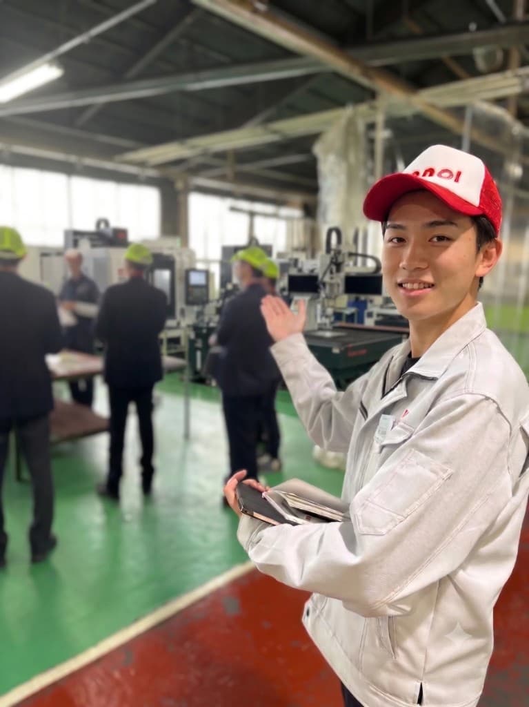工場見学で見られる加工現場